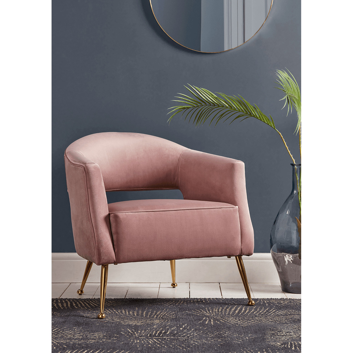 NEW Deco Armchair - Vintage Mauve – image 1