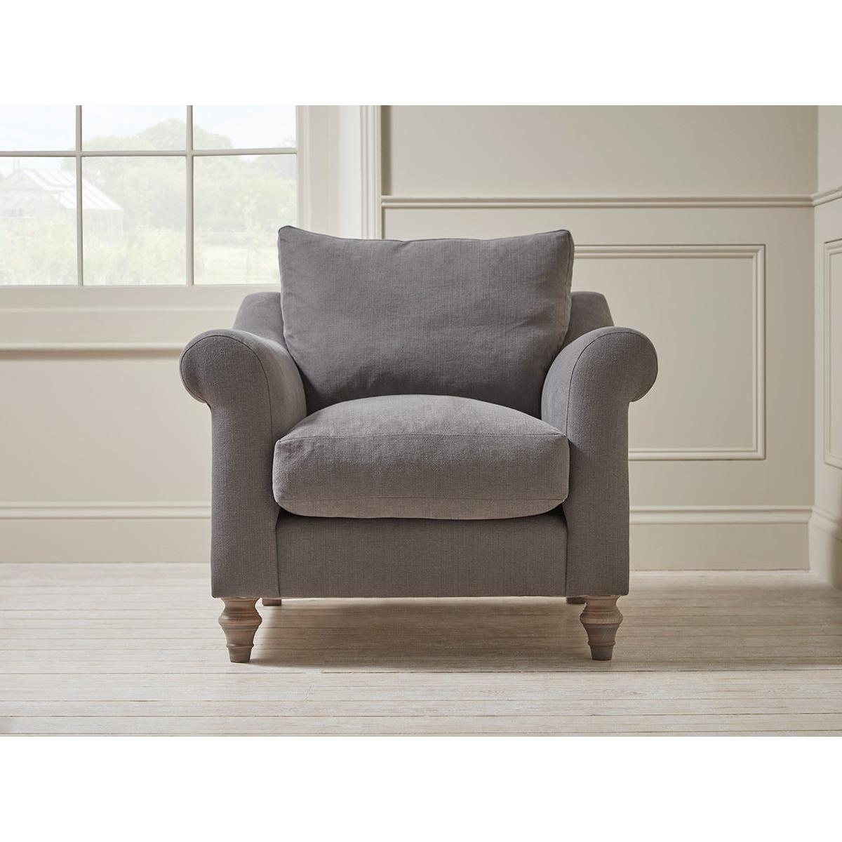 Kalmar Armchair – Navy Opulent Cotton Velvet – image 7