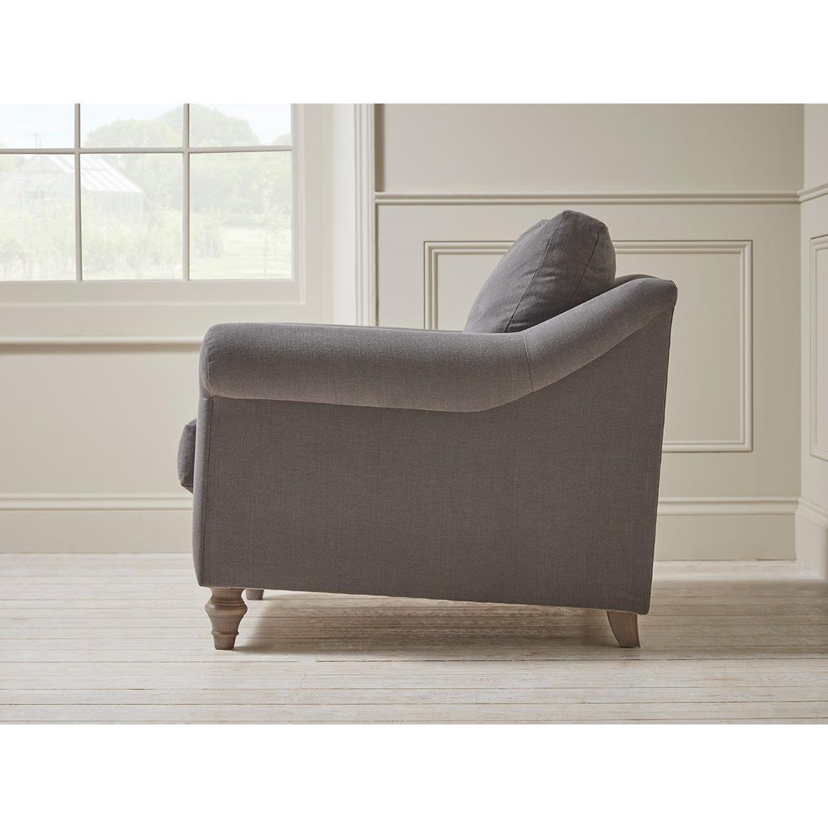 Kalmar Armchair – Navy Opulent Cotton Velvet – image 8