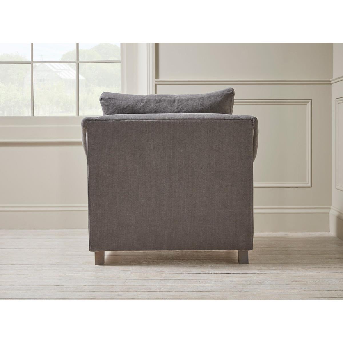 Kalmar Armchair – Navy Opulent Cotton Velvet – image 9