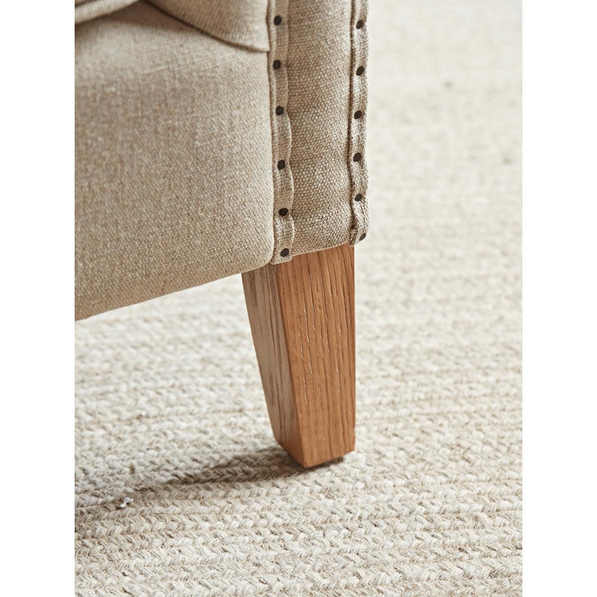 Ana Oversized Armchair - French Stripe – image 4
