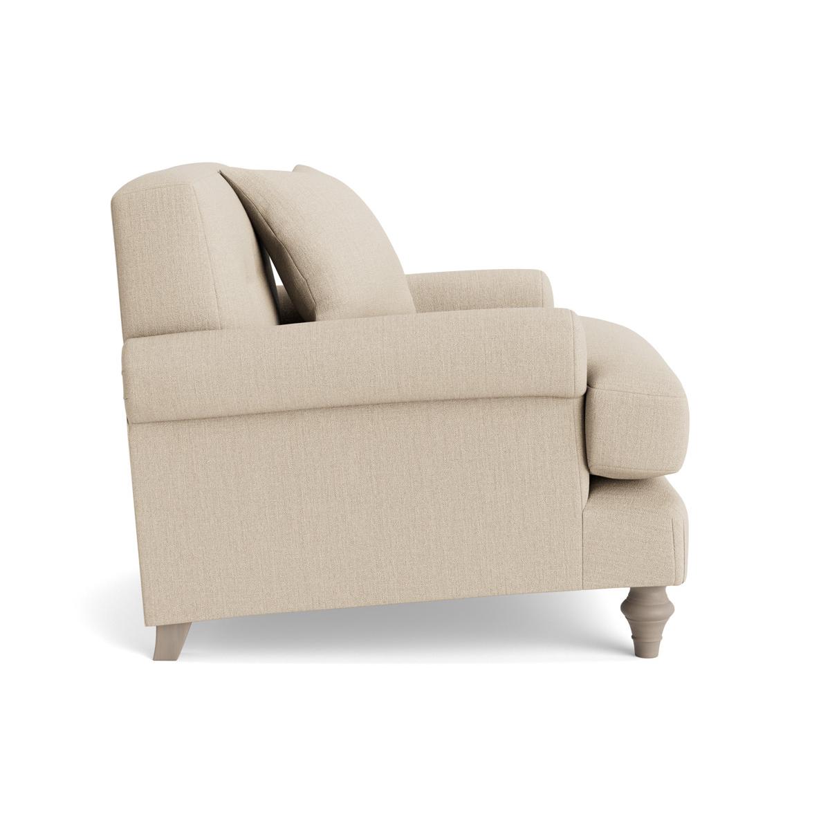 Visby Armchair – French Blue Cotton Stripe – image 11