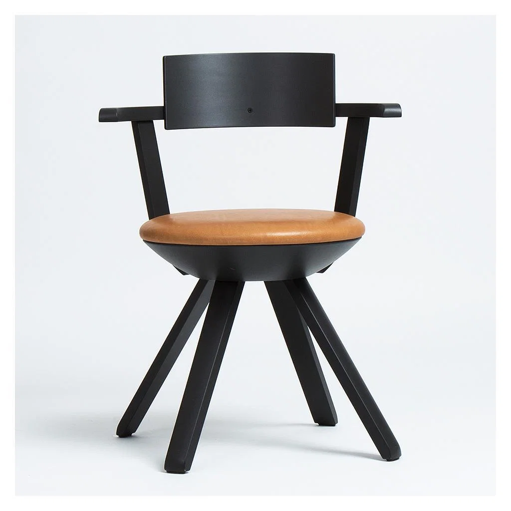 KG002 High Rival Chair in Caramel & Red Birch – image 2