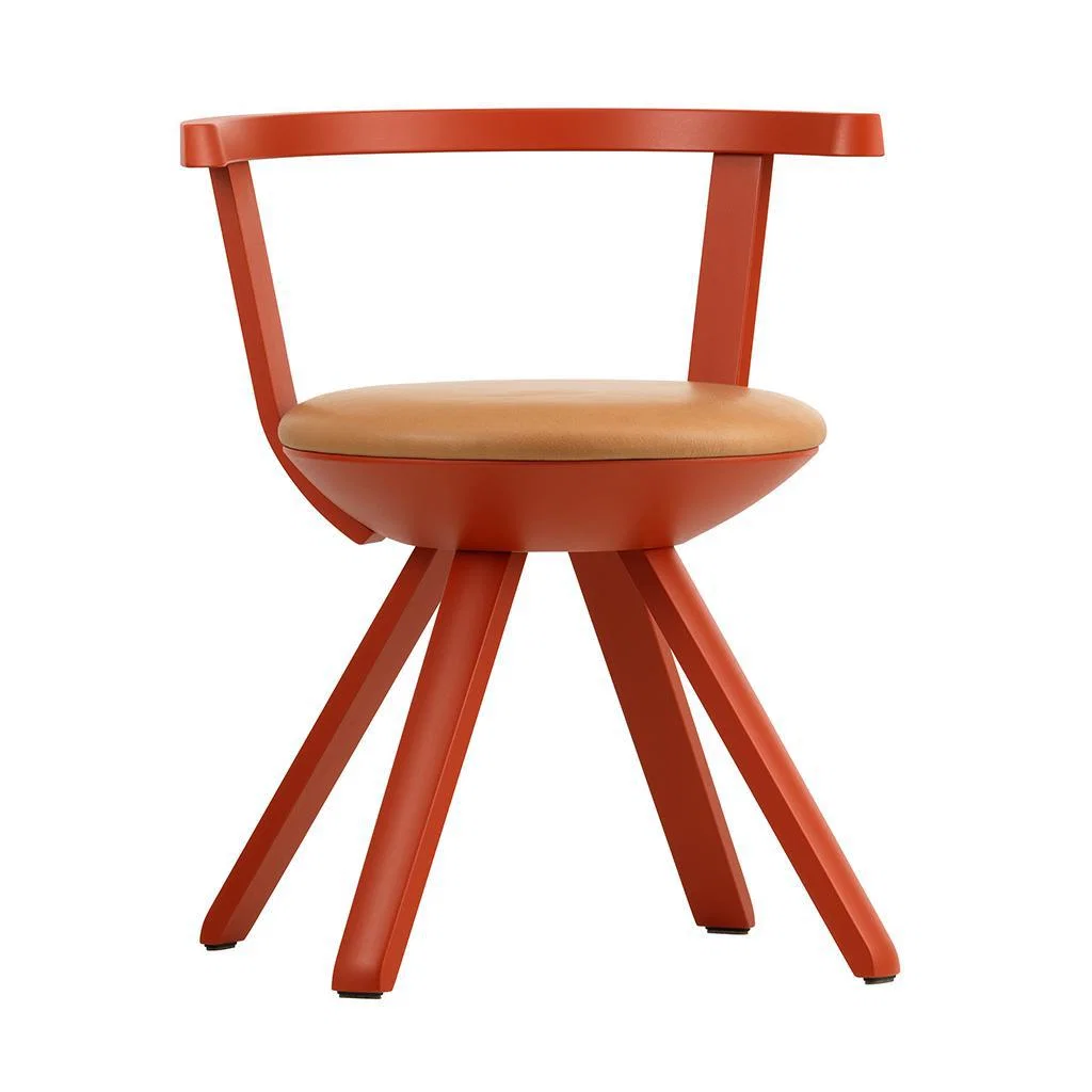 KG002 High Rival Chair in Caramel & Red Birch – image 7