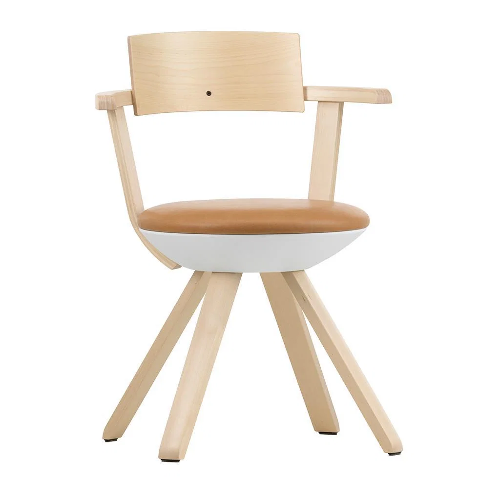 KG002 High Rival Chair in Caramel & Red Birch – image 10