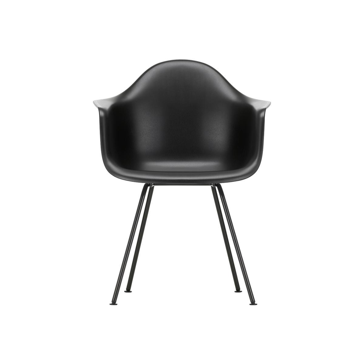 DAX Plastic Armchair Deep Black & Dark