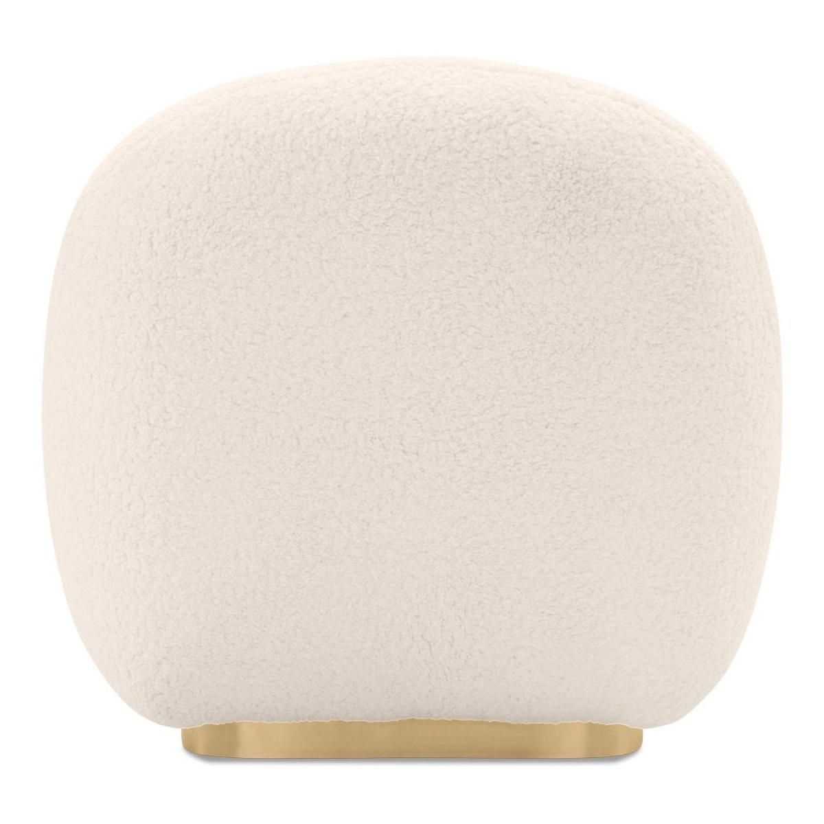 Erin Armchair, Ivory White Boucle – image 6