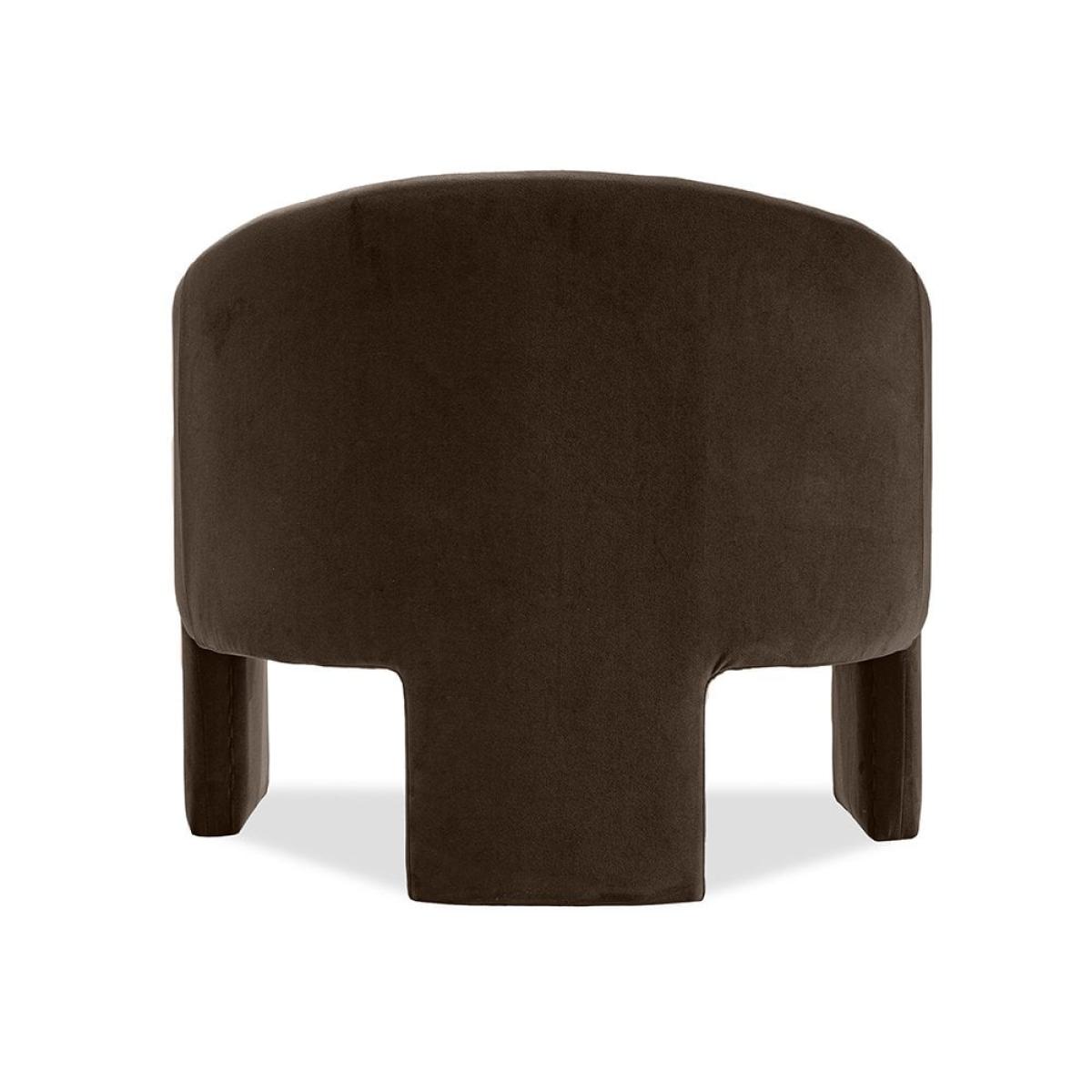 £50  Off  Findlay Accent Armchair, Mocha Brown Sustainable Velvet – image 6