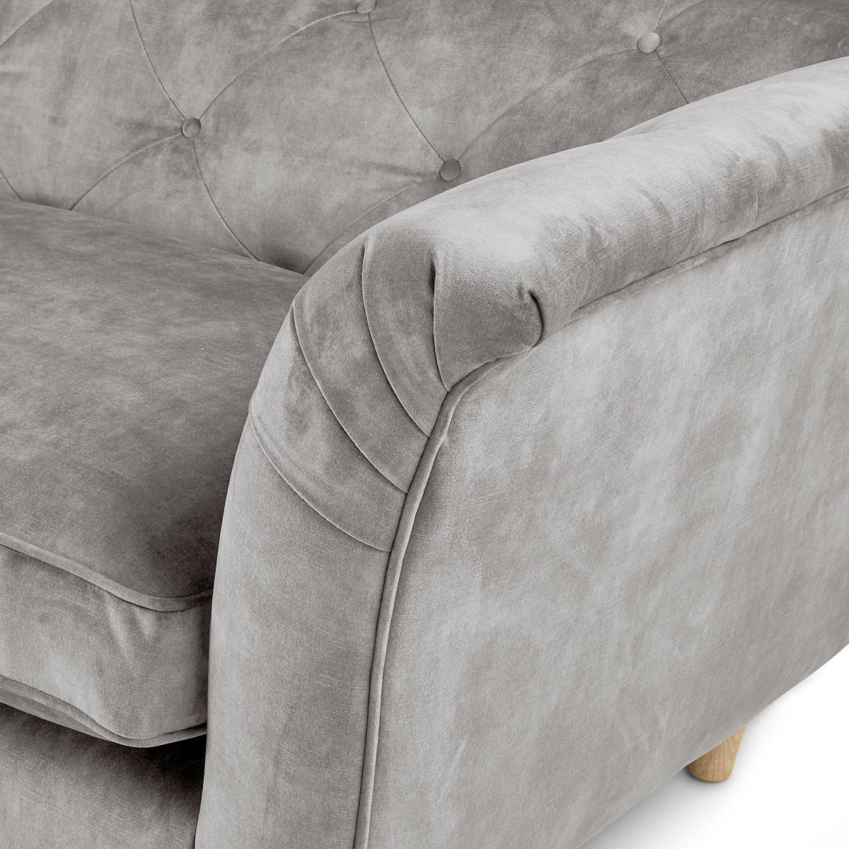 Jaipur Snuggle Chair Slub Velvet Slub Velvet Forest Green – image 6