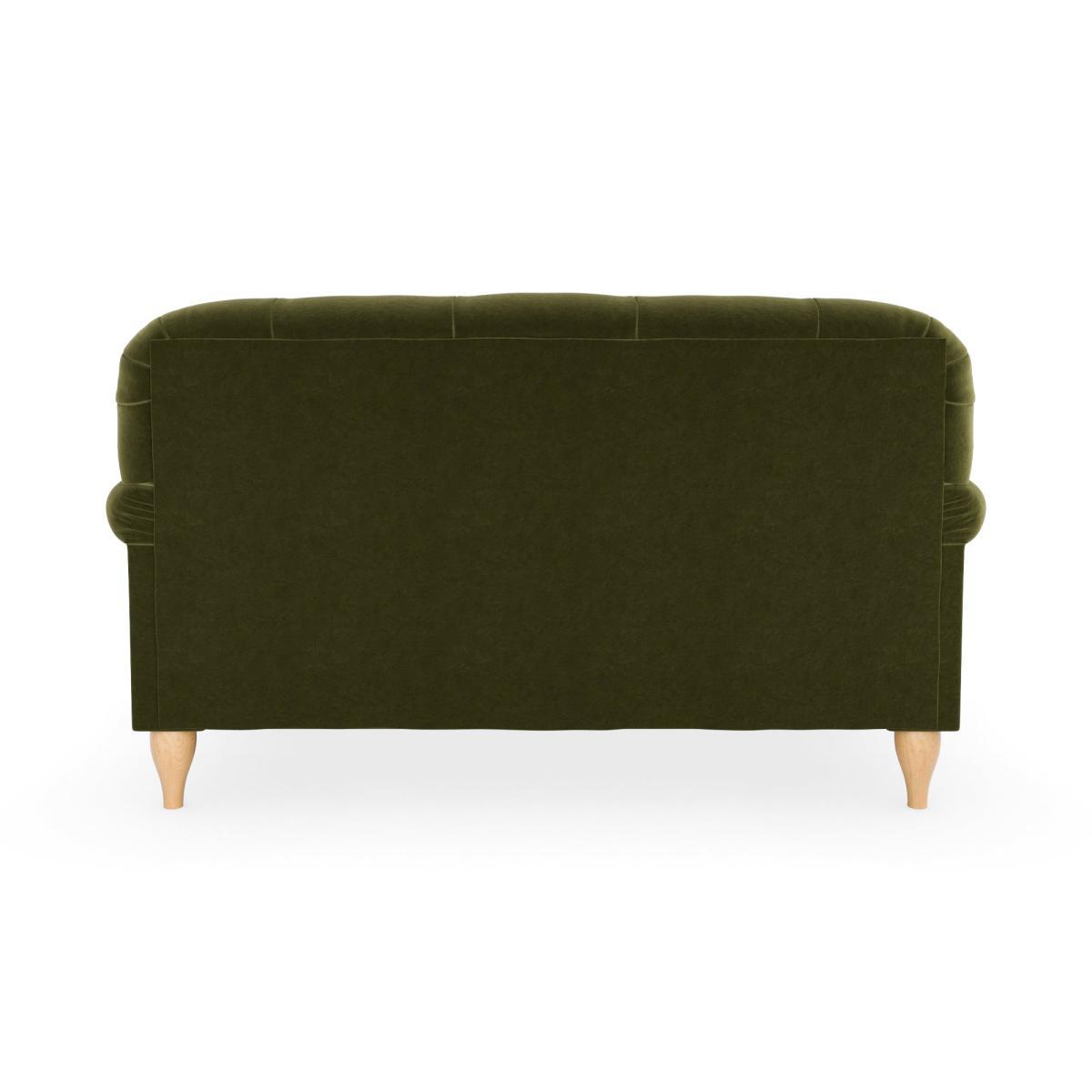 Canterbury Luxury Velvet Snuggle Chair Luxury Velvet Olive – image 5