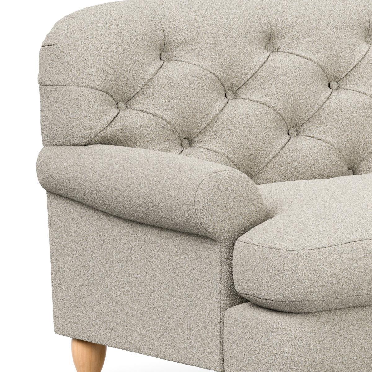 Canterbury Cosy Marl Snuggle Chair Cosy Marl Chateau Grey – image 6