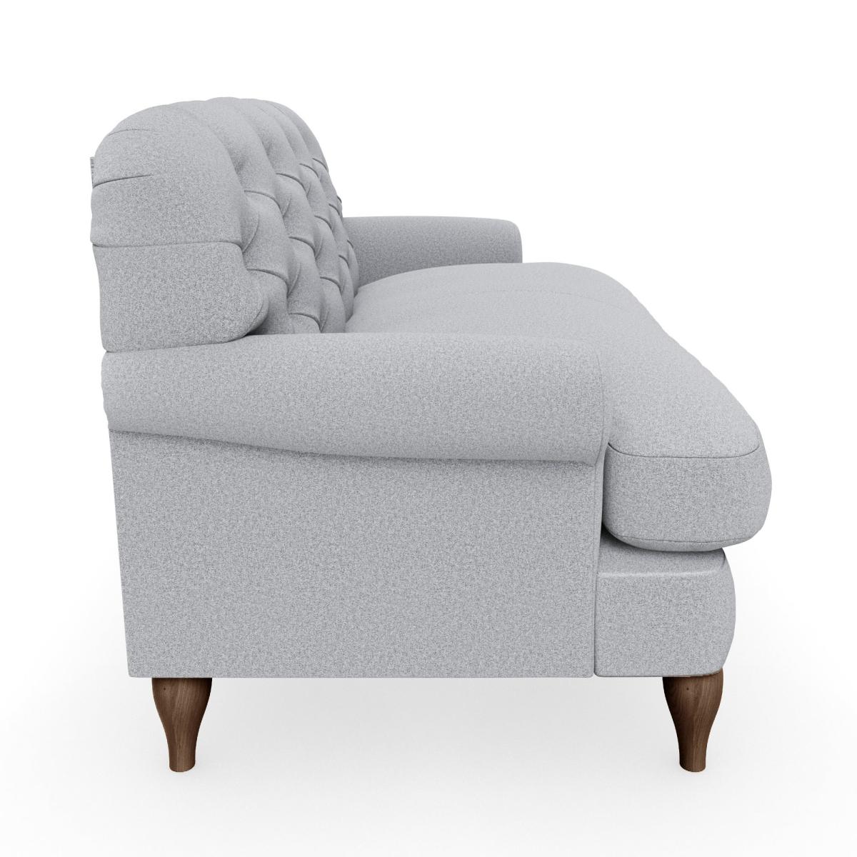 Canterbury Woolly Marl Snuggle Chair Woolly Marl Warm Grey – image 5
