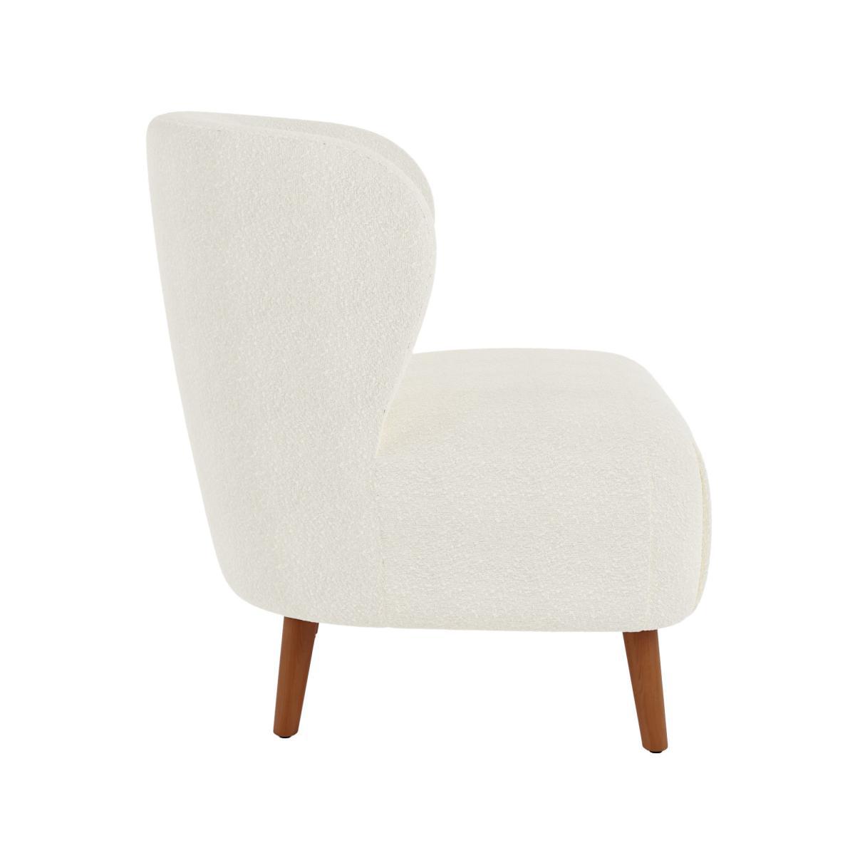 Ava Boucle Chair Ivory – image 4
