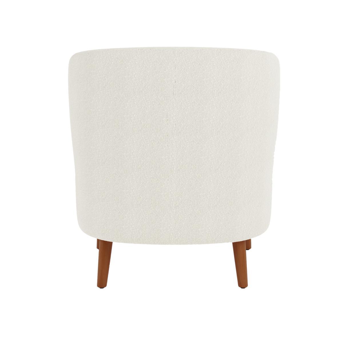 Ava Boucle Chair Ivory – image 5