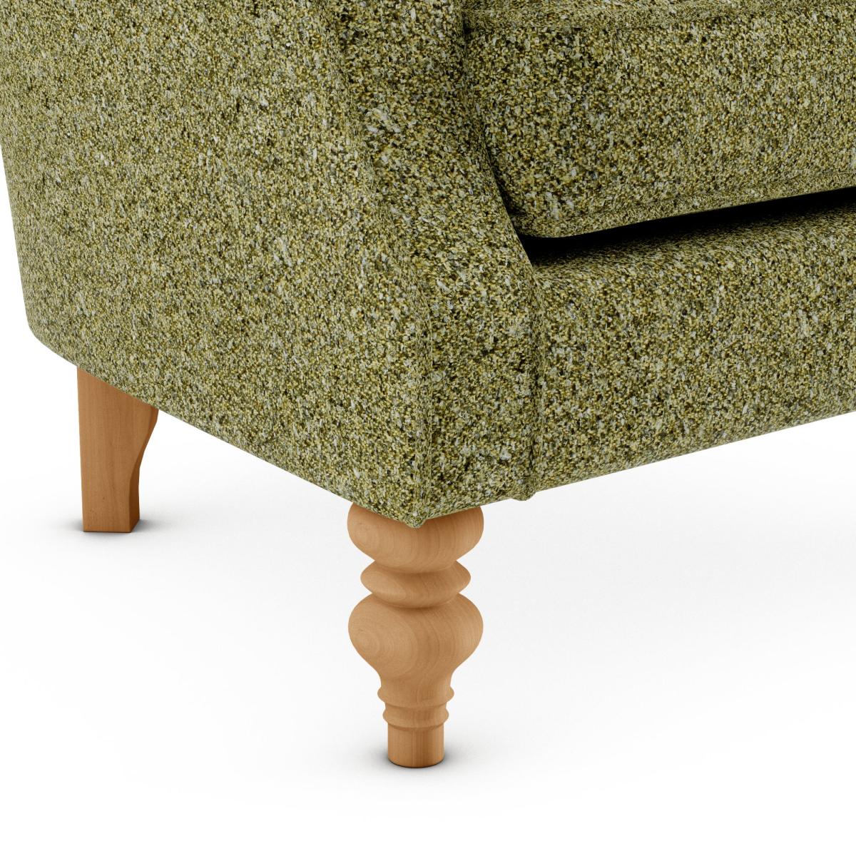 Charlbury Woolly Marl Armchair Cosy Marl Olive – image 7