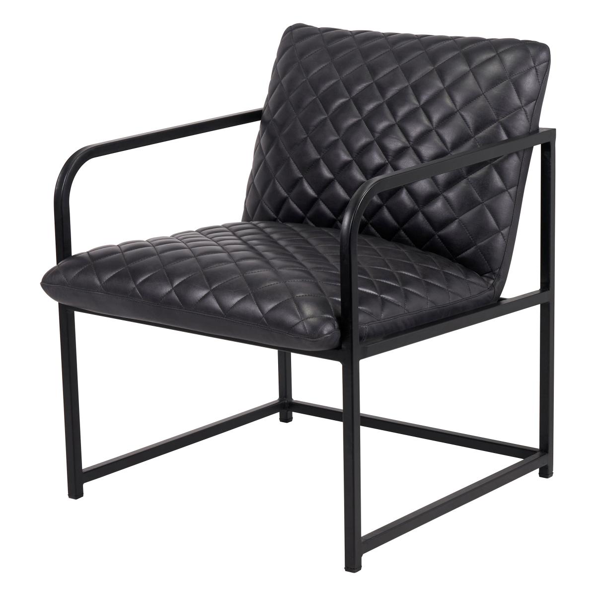 Marchetti Leather Armchair Steel – image 2