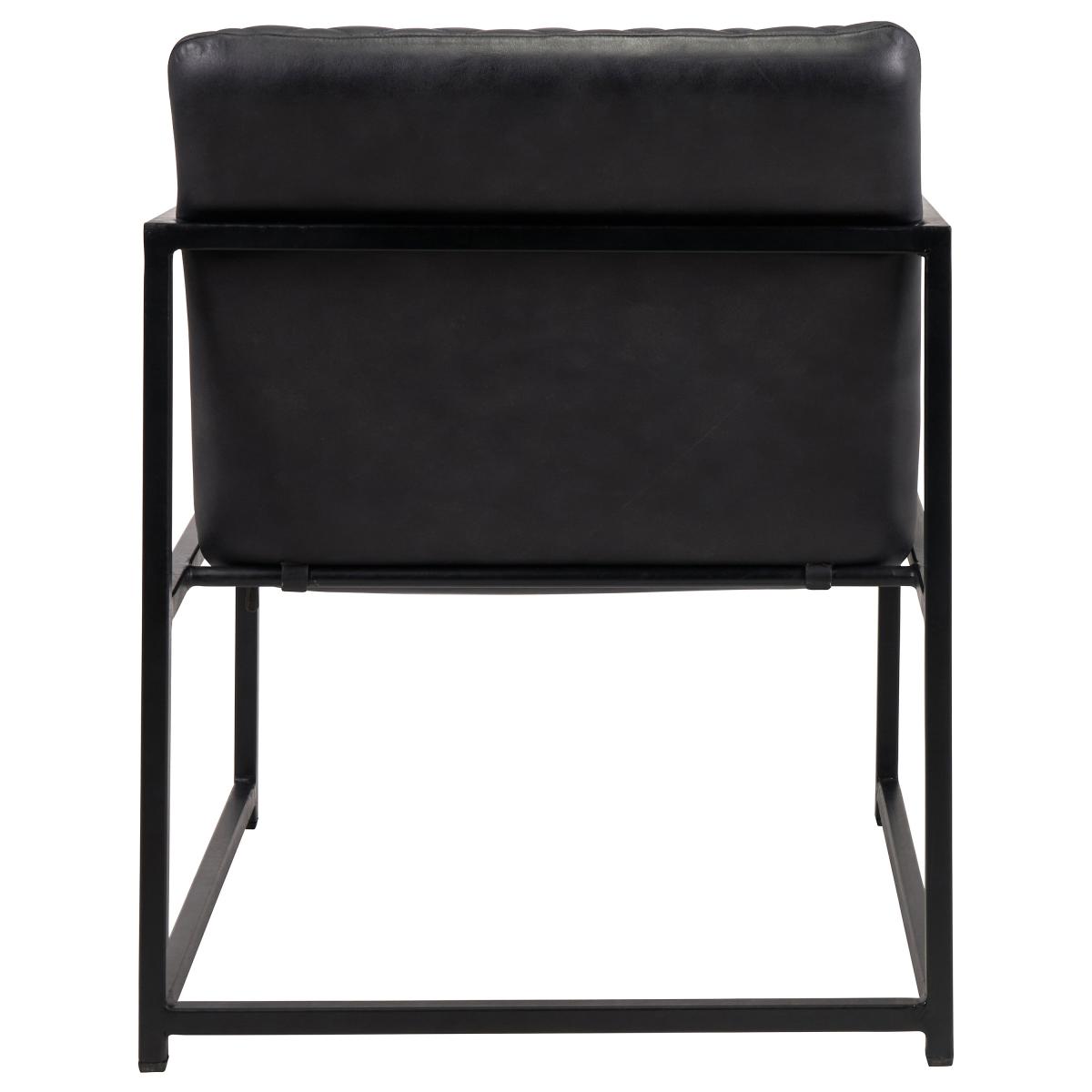 Marchetti Leather Armchair Steel – image 5
