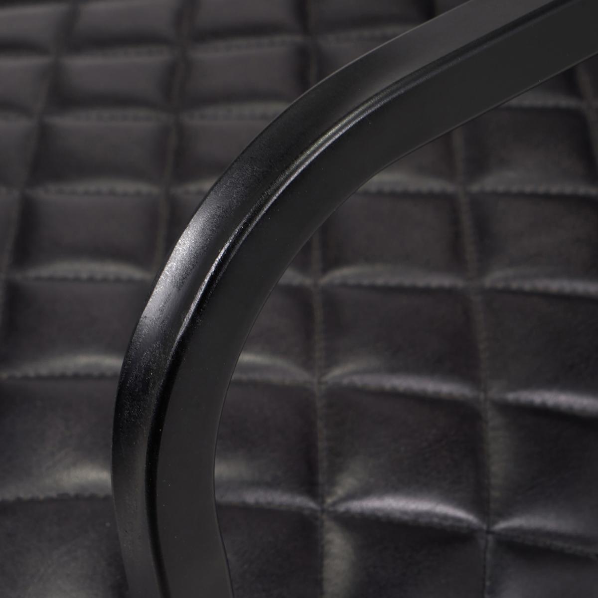 Marchetti Leather Armchair Steel – image 7