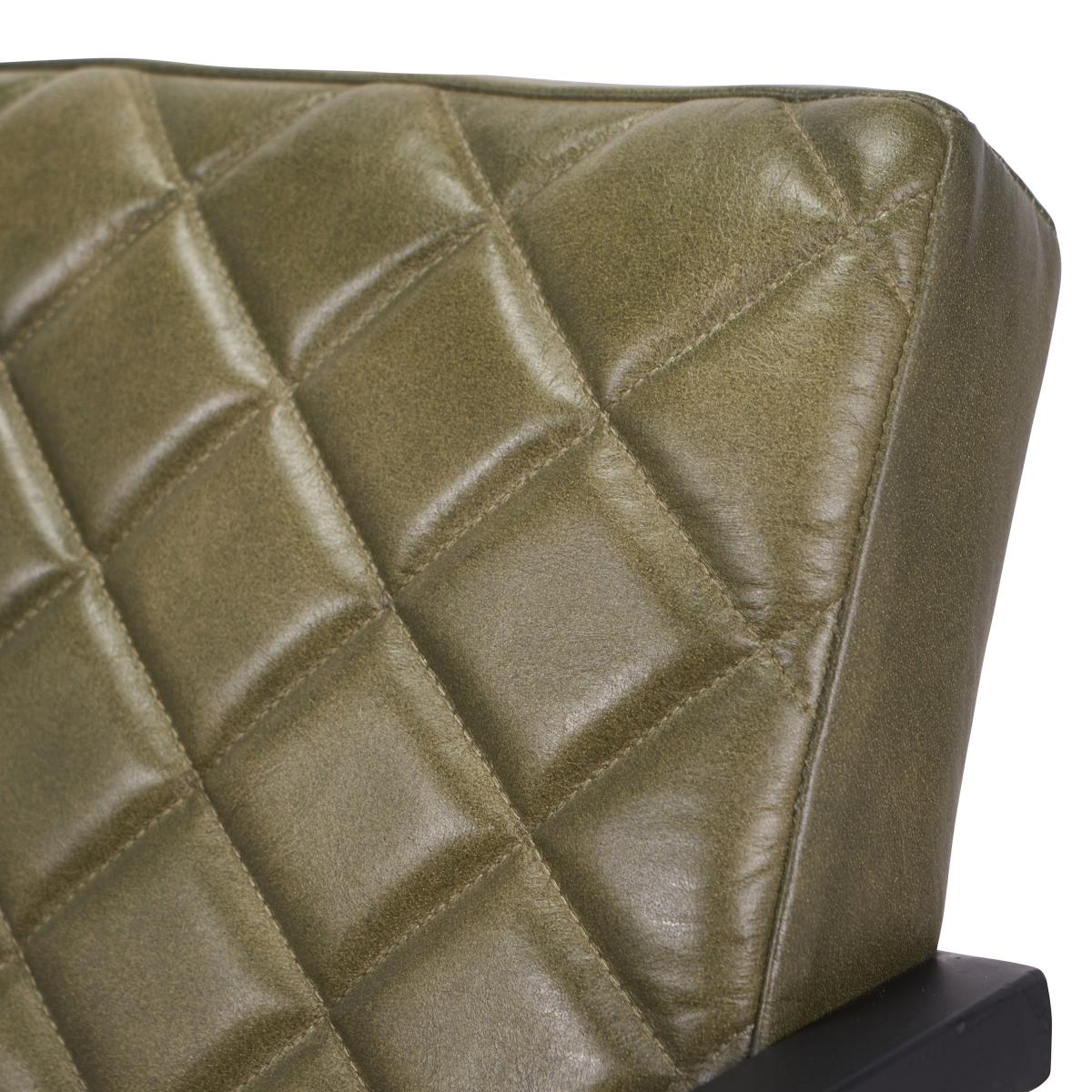 Vittorio Leather Armchair Sage – image 6