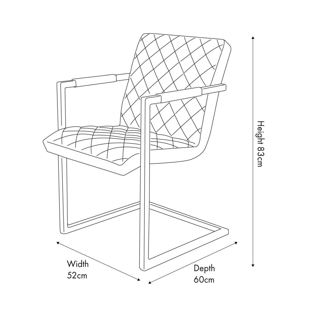 Vittorio Leather Armchair Sage – image 8