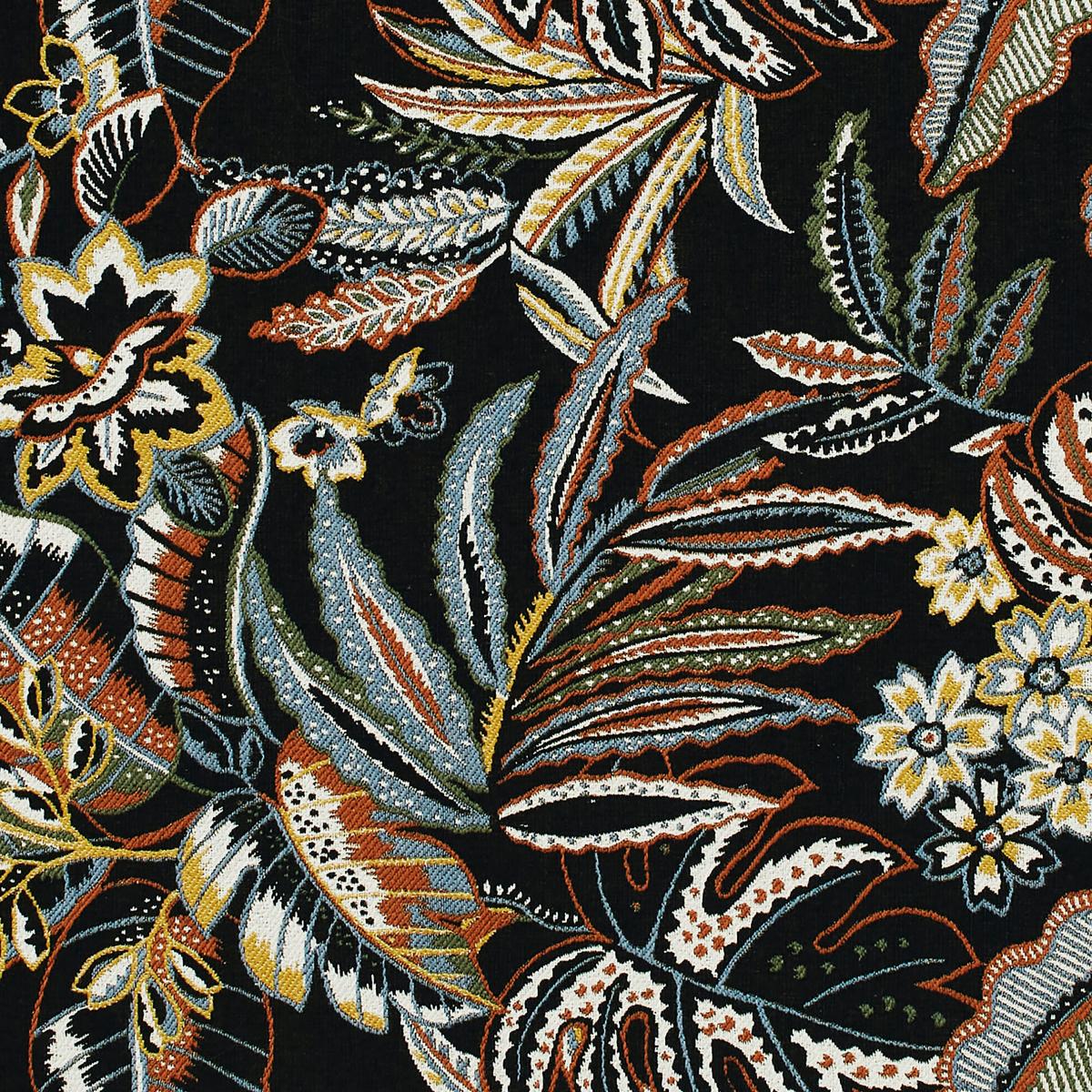 Eliza Woven Jacquard Tahiti Print Occasional Chair MultiColoured – image 7