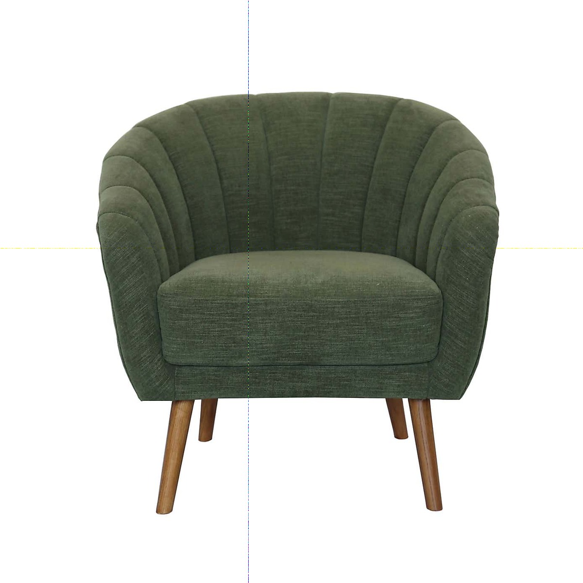 Romilly Chenille Armchair - Bottle Green Green – image 2