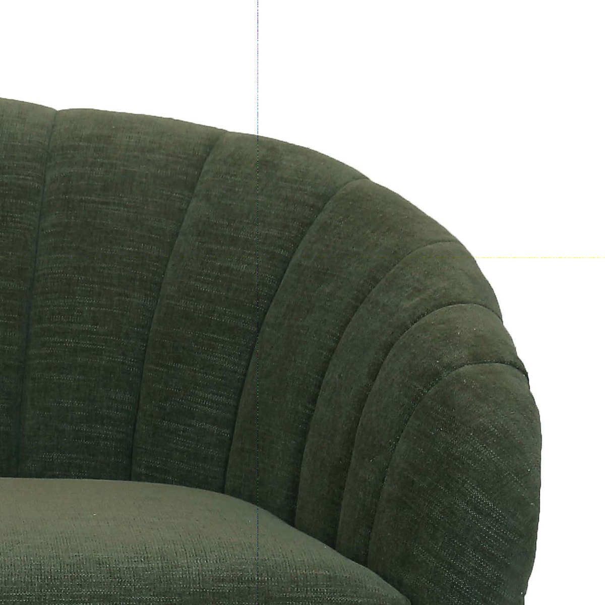 Romilly Chenille Armchair - Bottle Green Green – image 5