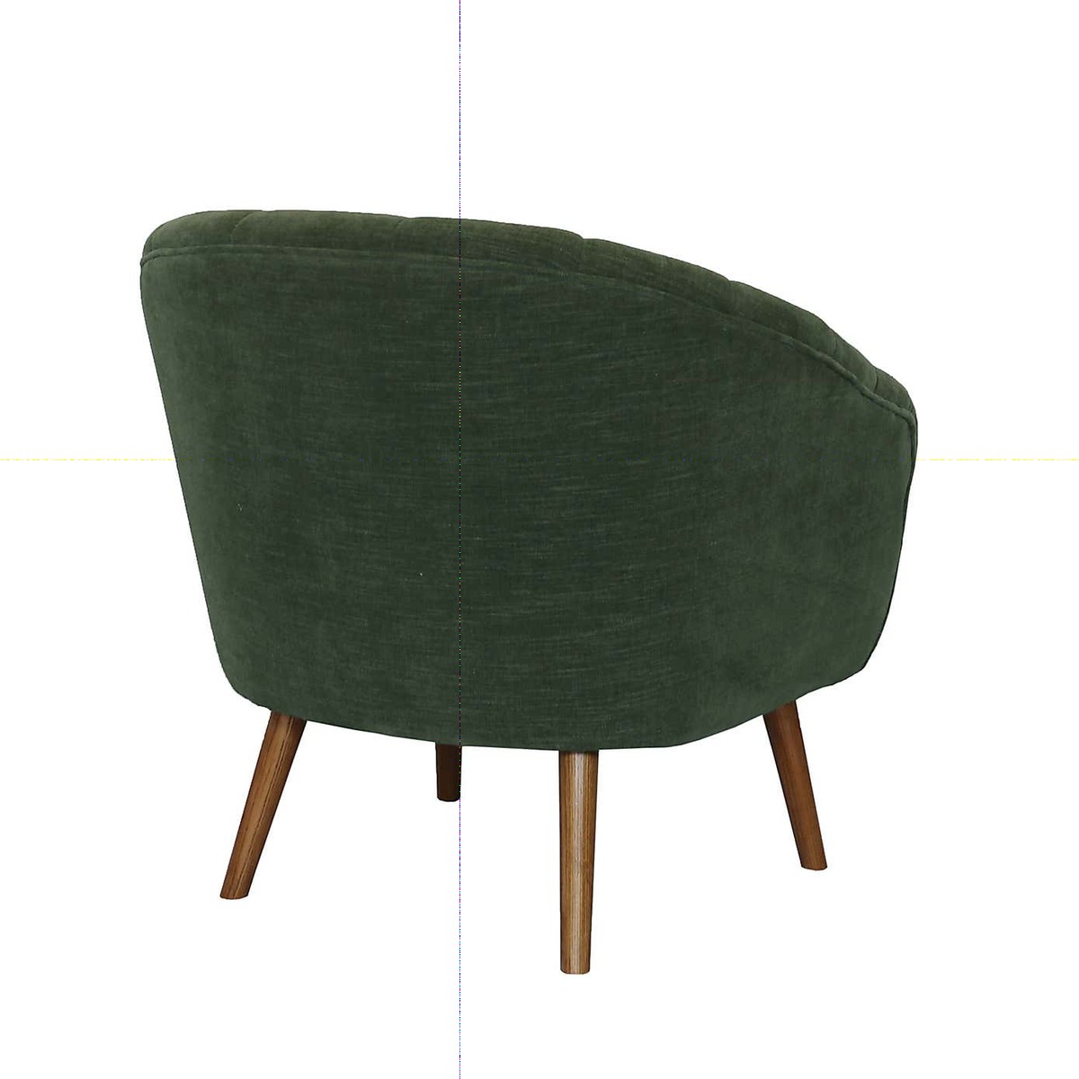 Romilly Chenille Armchair - Bottle Green Green – image 7