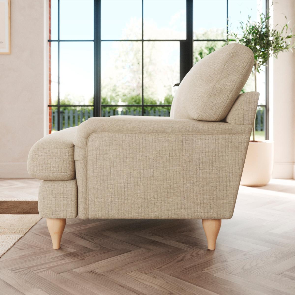 Darwin Armchair Tonal Weave Natural – image 3