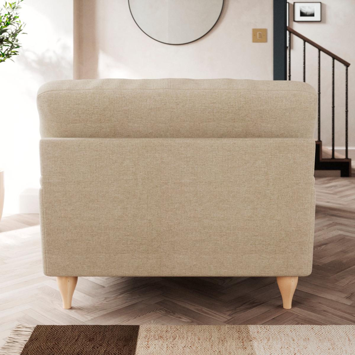 Darwin Armchair Tonal Weave Natural – image 4
