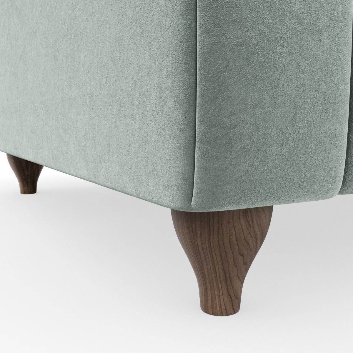Salisbury Luxury Velvet Armchair Luxury Velvet Lilypad – image 6