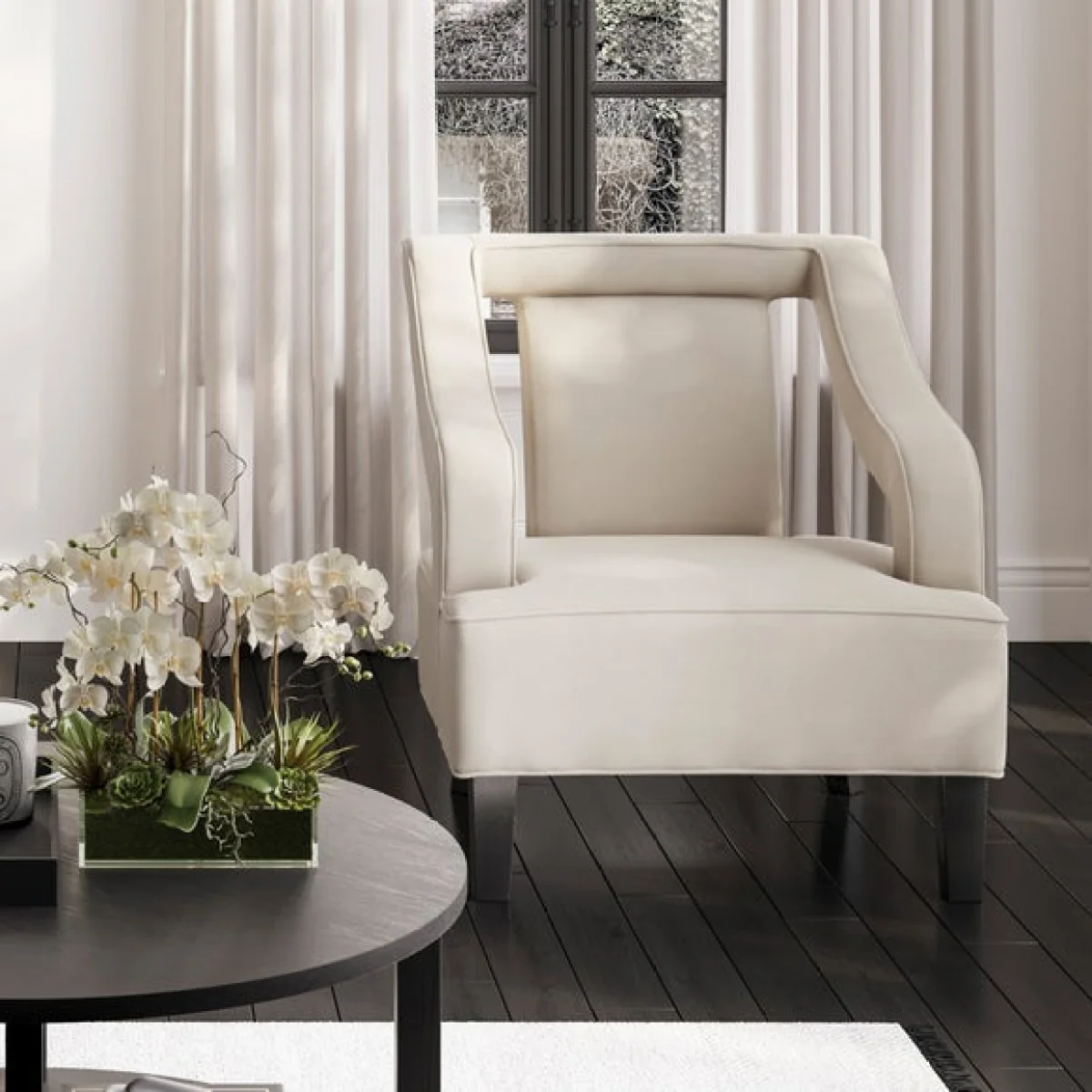 Sofia Velvet Accent Chair – image 2