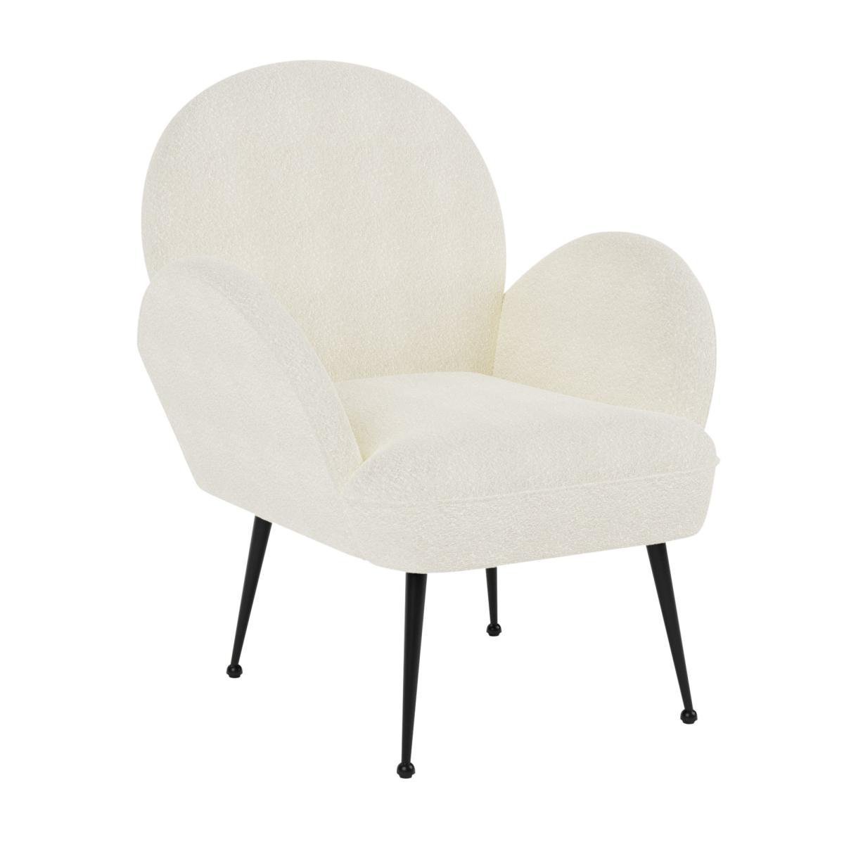 Kit Boucle Chair Ivory – image 2