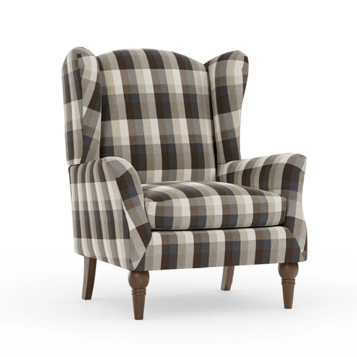Charnwood Check Occasional Armchair – image 8