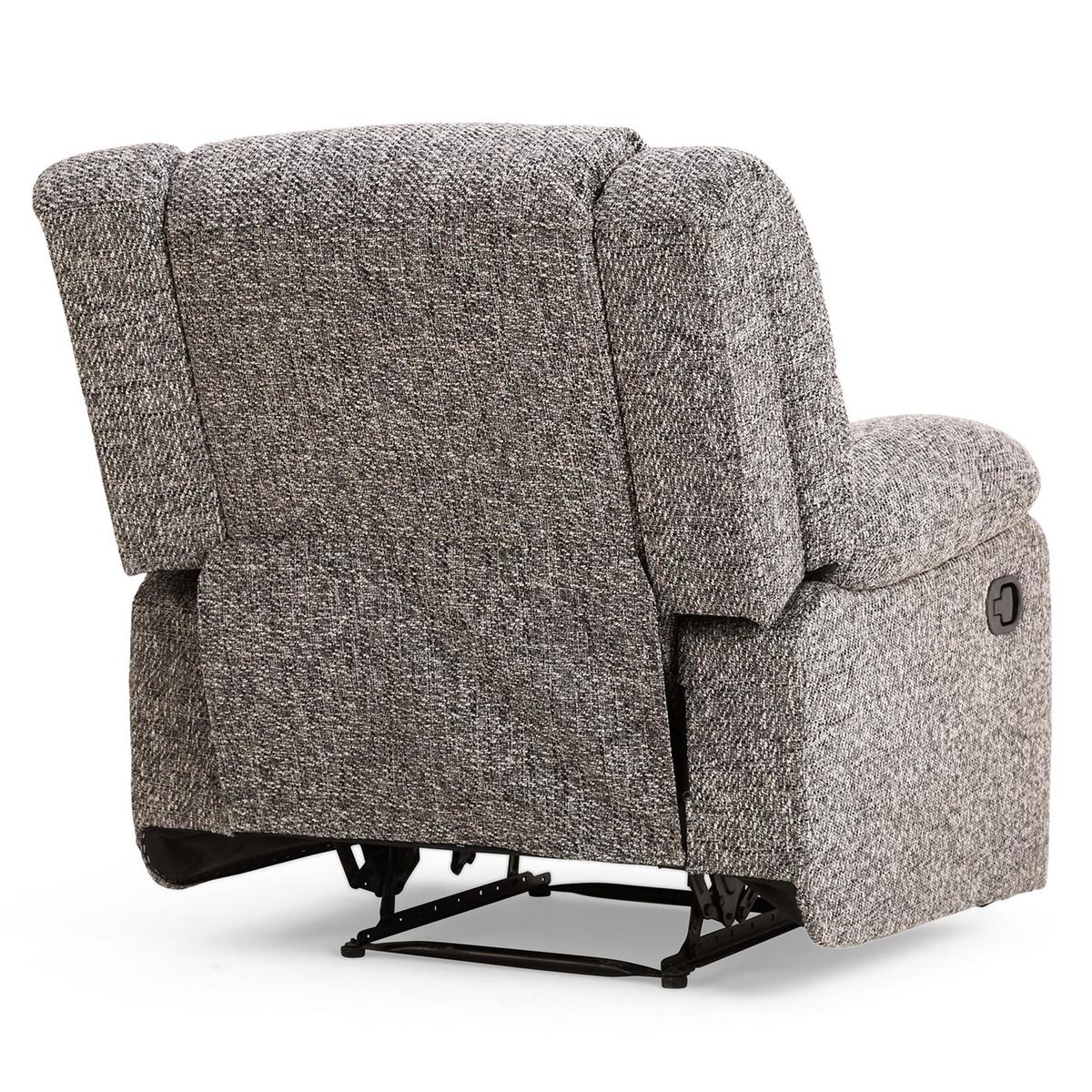 Newton Grey Reclining Armchair Grey – image 5