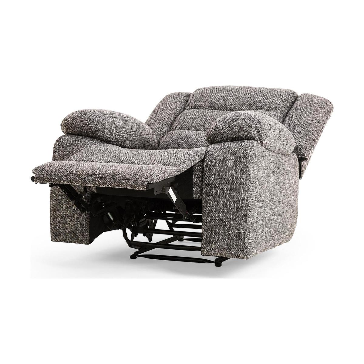 Newton Grey Reclining Armchair Grey – image 2