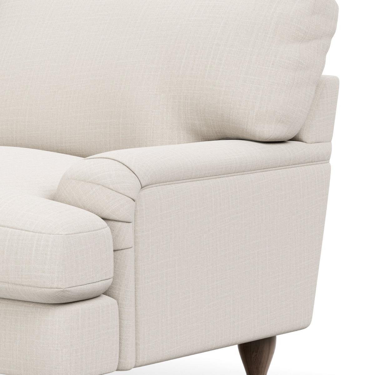 Darwin Slub Cotton Blend Snuggle Chair Slub Cotton Sandstone – image 6
