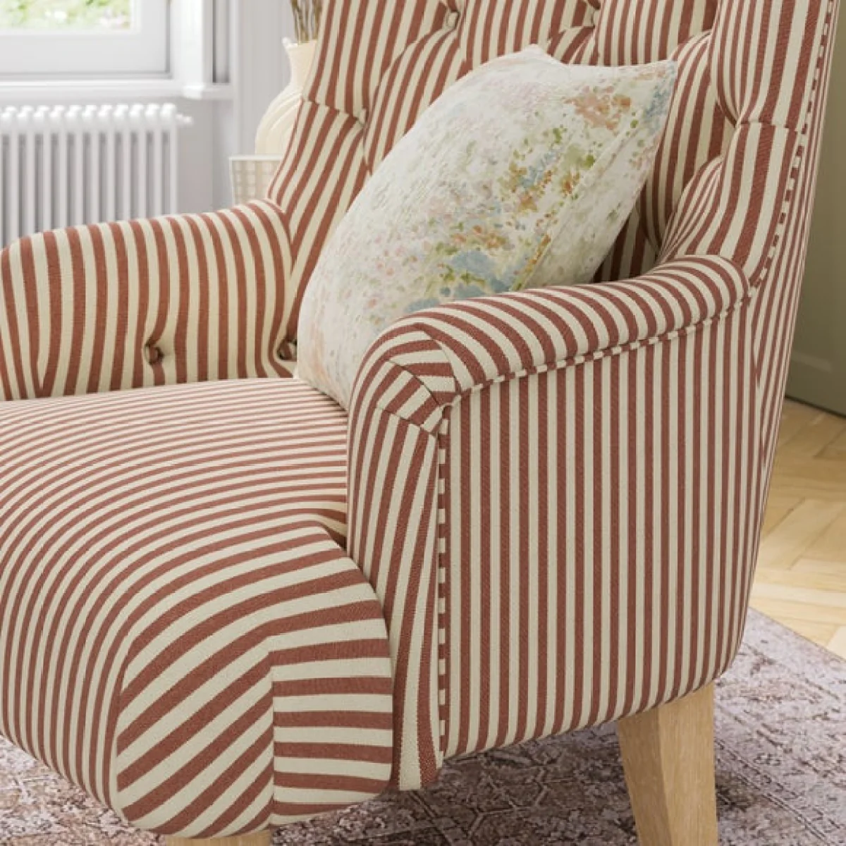 Return - Arianna Linford Stripe Armchair – image 3