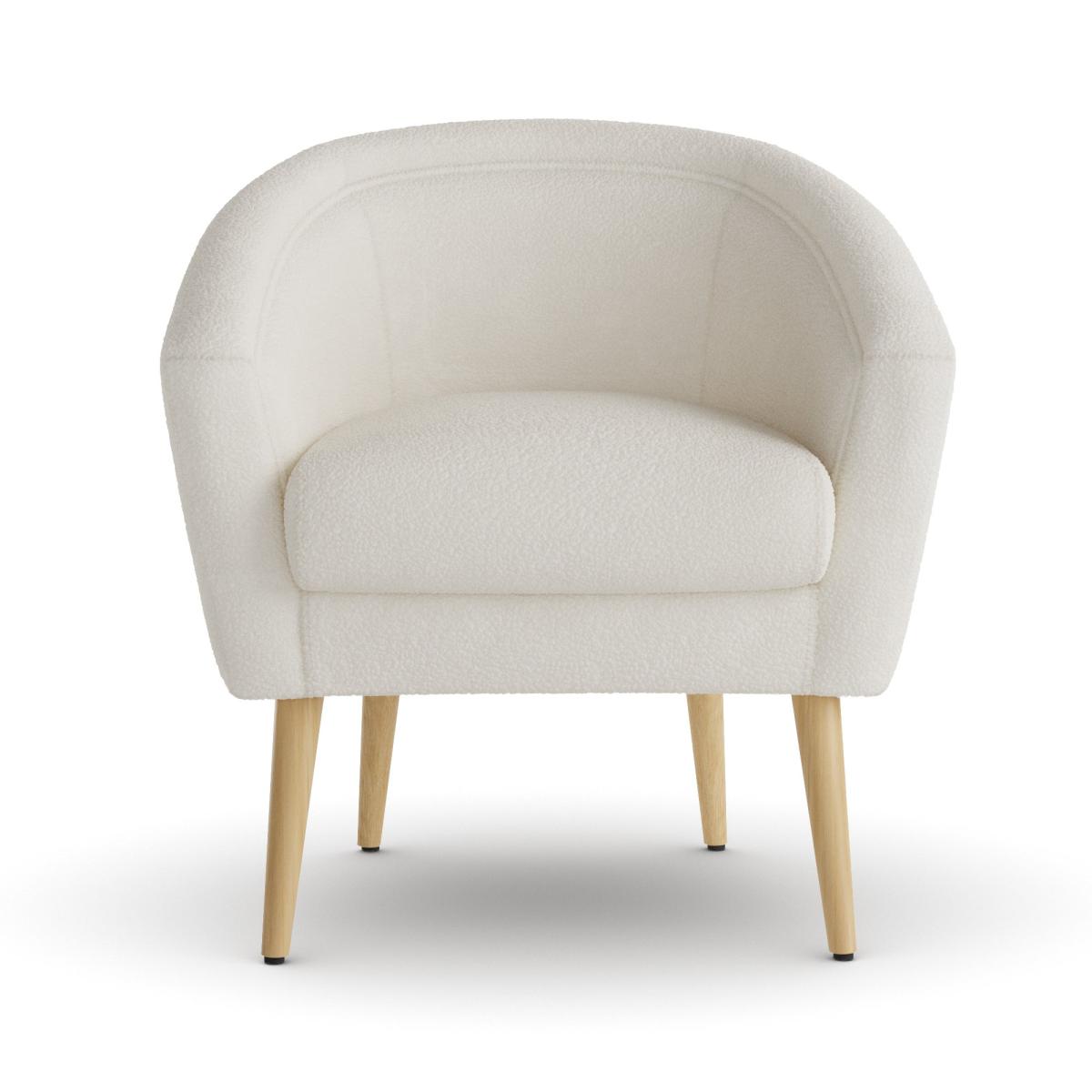 Nova Sherpa Chair Sherpa Ivory – image 6