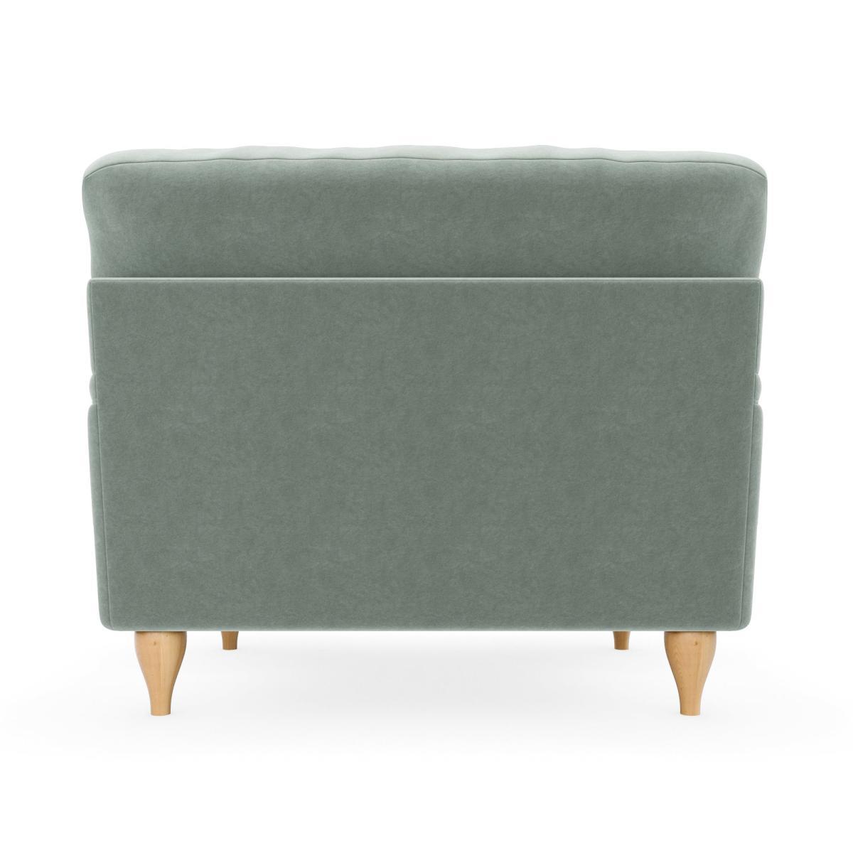 Darwin Luxury Velvet Armchair Luxury Velvet Lilypad – image 5