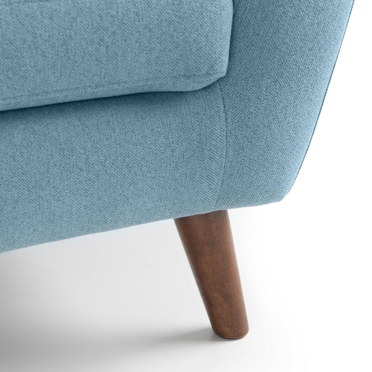 Monza Linen Compact Chair Blue – image 5