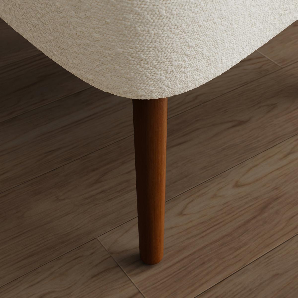 Eliza Boucle Chair Ivory – image 4