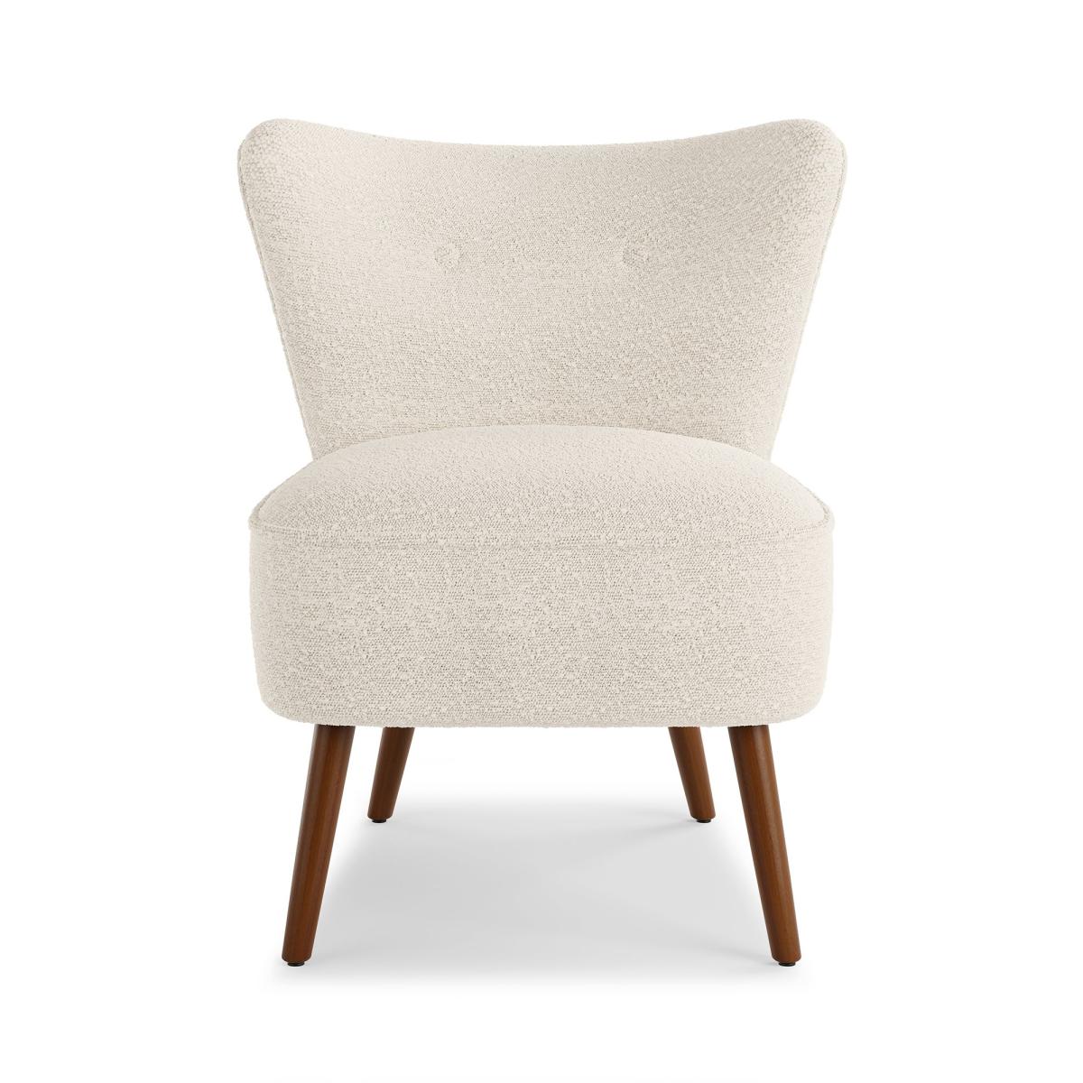 Eliza Boucle Chair Ivory – image 6