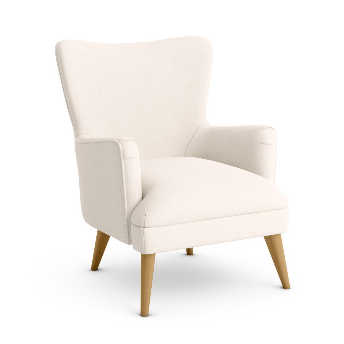 Marlow Slub Cotton Blend Armchair Slub Cotton Sandstone – image 2