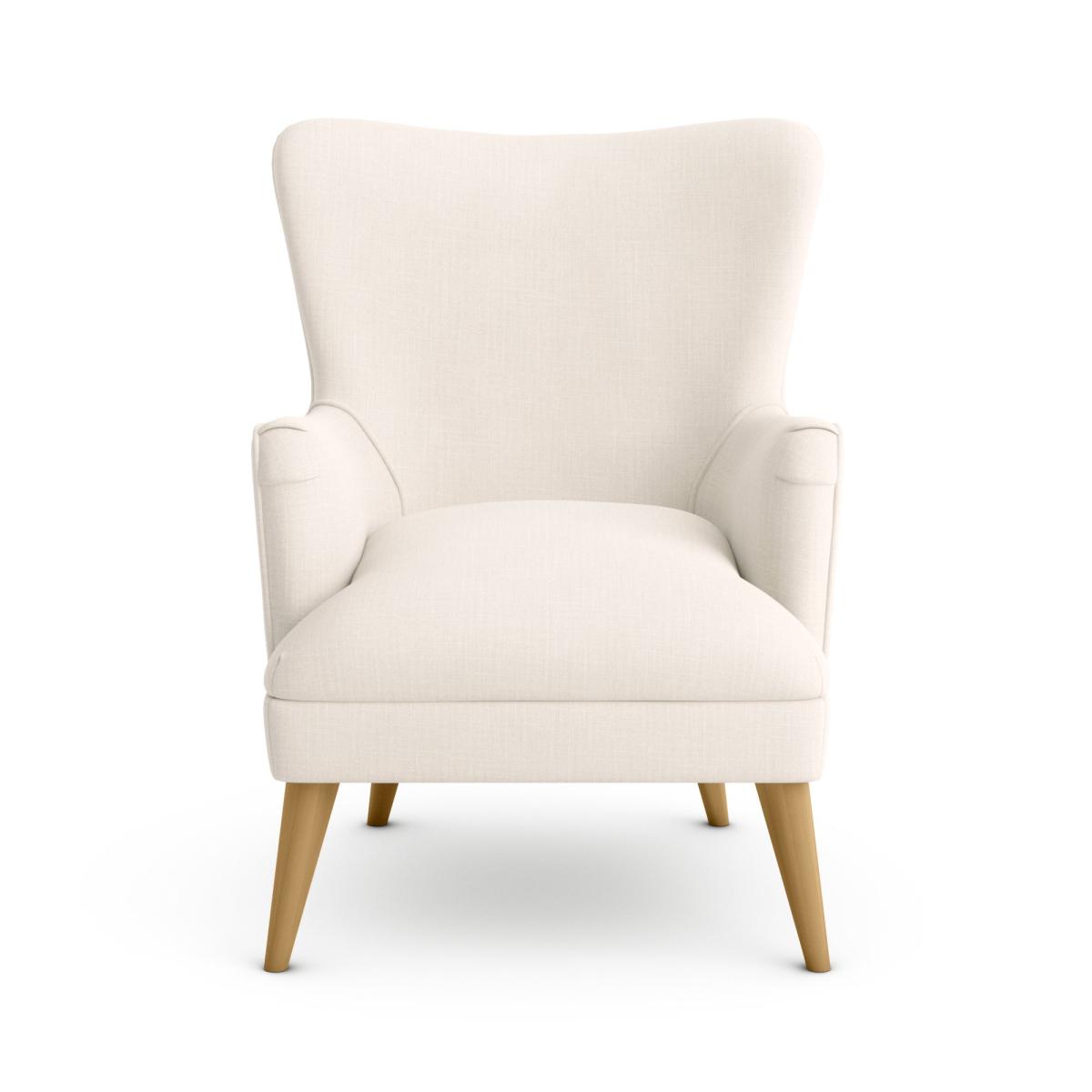 Marlow Slub Cotton Blend Armchair Slub Cotton Sandstone – image 3