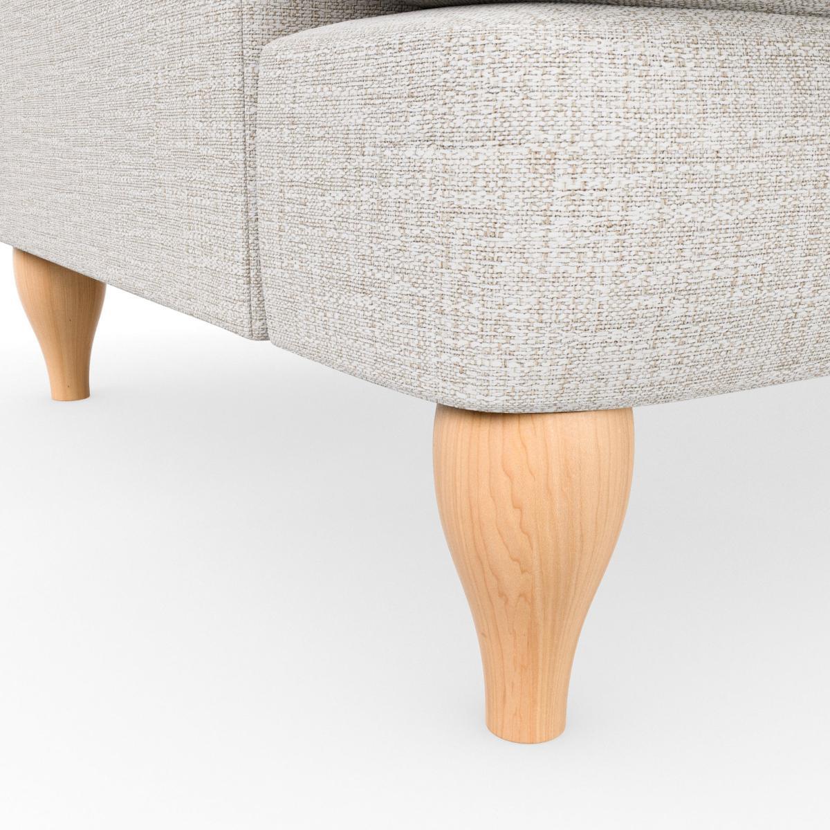 Canterbury Textured Weave Snuggle Chair Textured Weave Sandstone – image 7