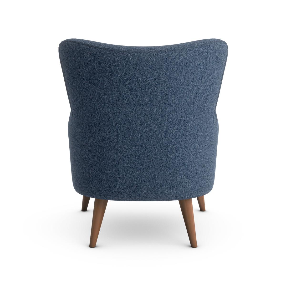 Marlow Woolly Marl Armchair Woolly Marl Navy – image 5