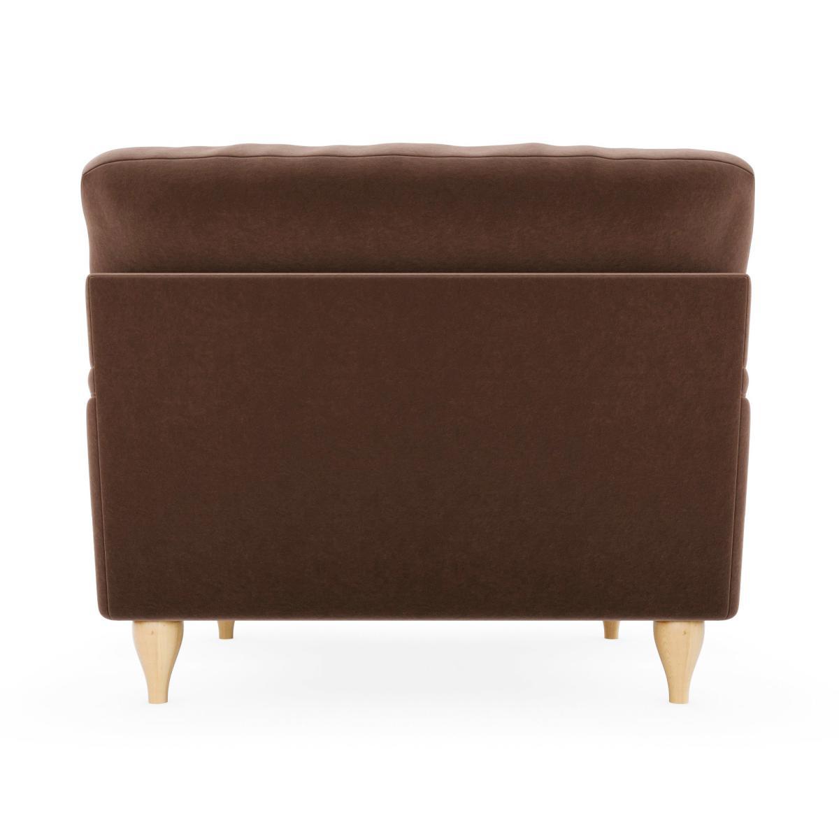 Darwin Luxury Velvet Armchair Luxury Velvet Pinecone – image 5