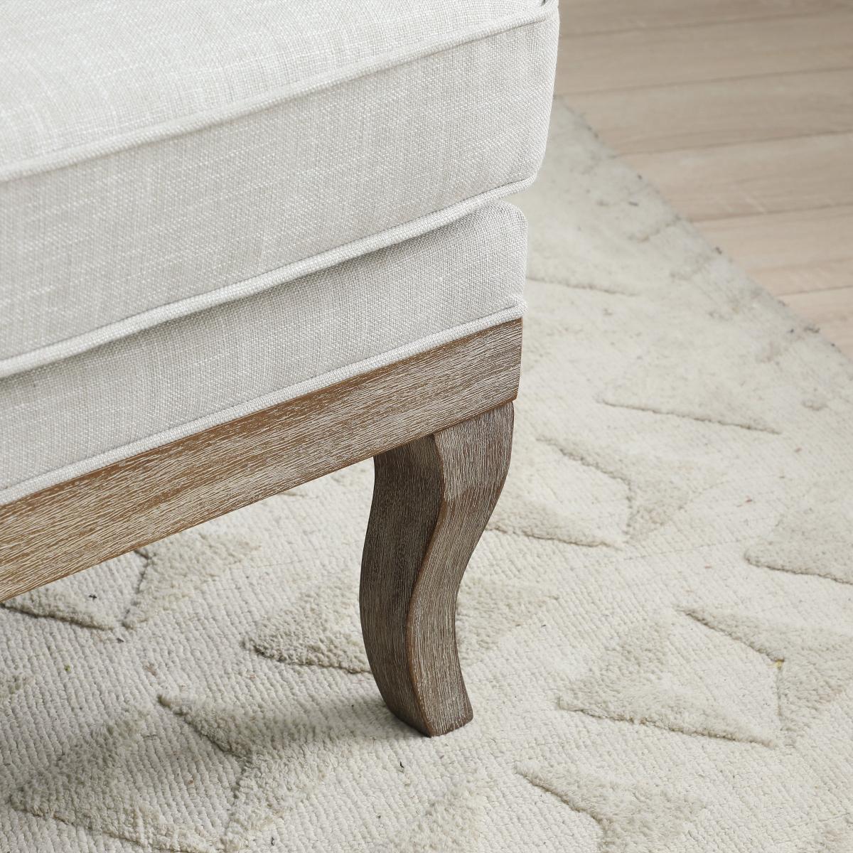 Return - Esme Cream Linen Chair, Cream – image 5