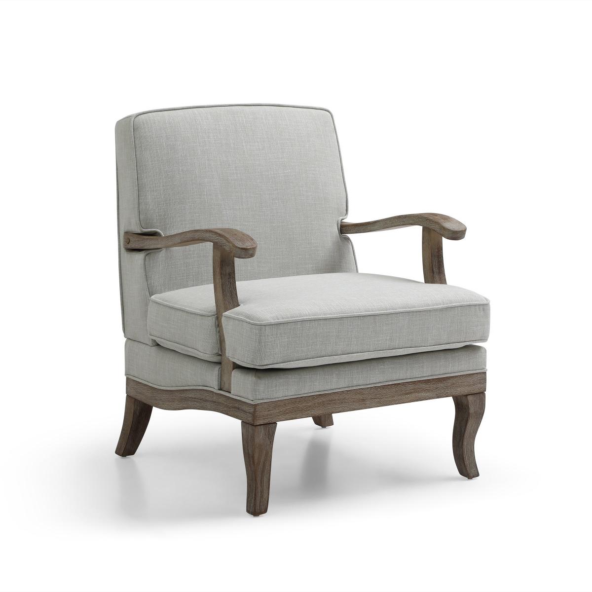 Return - Esme Cream Linen Chair, Cream – image 6